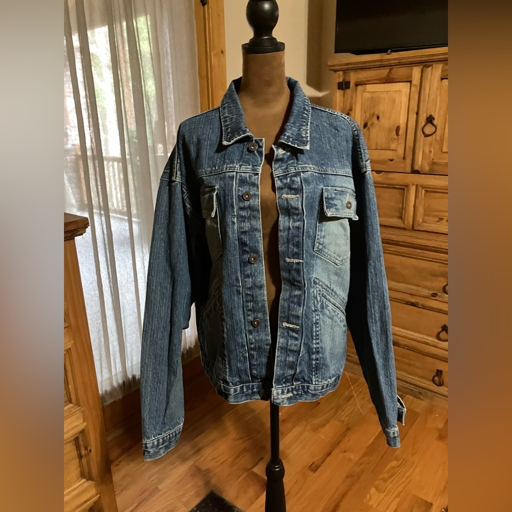 Vintage Old Navy Classic Blue Jean Jacket